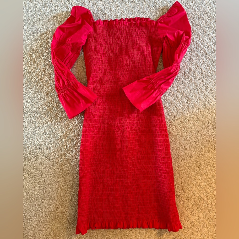 Red Maternity Dress